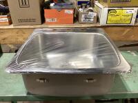WESSAN STAINLESS SINK 16" X 18" X 8-1/8"