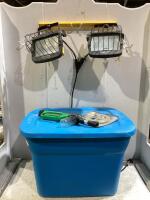 SHOP TOTE W/ WORK LIGHT BONAIRE WASHER NOZZLE & RV PUMP CONVERTER