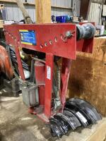 POWERFIST 12-TON PNEUMATIC PIPE BENDER W/ EXTRA PARTS