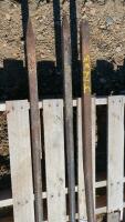 3 STEEL RODS