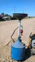 Industrial oil pan, reservoir, and pump