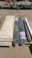 Weed Barrier and stair treads