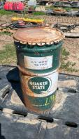 Quaker State Oil Barrel