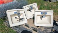 3 Bathroom Sinks