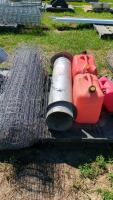 Bird wire, Chimney stack, Jerry cans