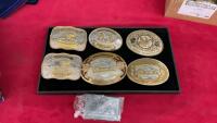 (7) VINTAGE BELT BUCKLES