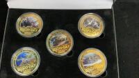 D-DAY 1944 COMMEMERATIVE TOKEN COLLECTION - 80TH ANNIVERSARY