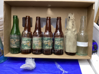 LETHBRIDGE BEER BOTTLES,LIQUOR BOTTLES