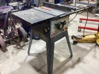 10" SEARS CRAFTSMAN MOTORIZED TABLE SAW