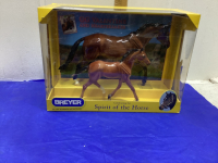 BREYER MARE AND COLT