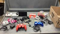 BOX W/NINTENDO SWITCH ACCESSORIES, GOOGLE NEST