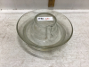 GLASS CHICKEN WATERER BOTTOM