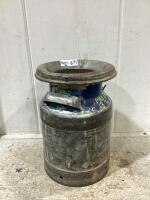 ANTIQUE MILK&CREAM STEEL CAN