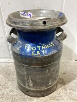 ANTIQUE MILK&CREAM STEEL CAN