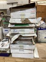 (10) BOXES OF WOODEN TILE DESIGN
