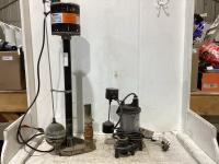 SIMER SUBMERSIBLE SUMP PUMP & FLOTEC NON SUBMERSIBLE SUMP PUMP