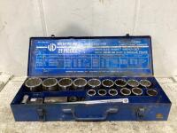 WESTWARD WRENCH/SOCKET SET (SAE)