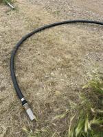 10 foot length of 2 inch water pipe with foot valve