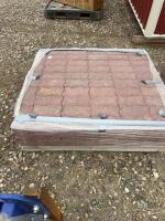 Lift of 220 interlock red brick