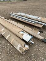 Two lists of mixed siding, roofing edging