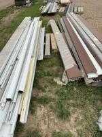 Two lifts of downspouts, edging, and corners