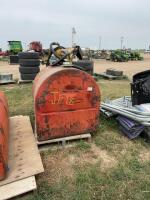 50 gallon slip tank with 12 V fuel Wright pump