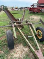 John Deere tool bar with ditcher and 2 ripper teeth
