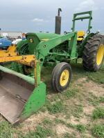 John Deere 2130 diesel tractor with 145 loader and grapple