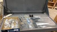 FLAT W/STRAP HINGES, T HINGE, BUTT HINGE, SPRING HINGE, DOOR STOPS, TURNBUCKLES, EYE BOLTS