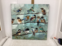 CANVAS BIRD PICTURE