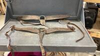 (2) LEATHER BREAST COLLARS