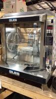 GILES CHICKEN ROTISSERIE COOKER - COMMERCIAL GRADE UNIT
