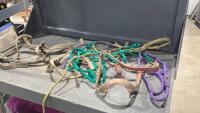 TOTE OF ASSORTED HALTERS