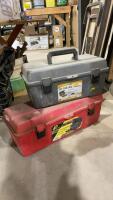 (3) PLASTIC TOOLBOXES - (2) ARE PLANO