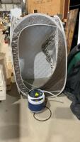 POP UP SAUNA W/ MACHINE