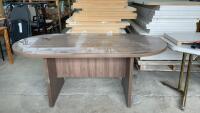 OVAL DESK