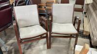 (3) STACKING CHAIRS