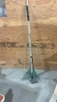 METAL RAKE & YARD WORKS HOE