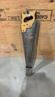 (3) HAND SAWS