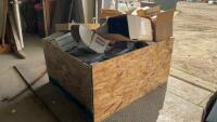LARGE BOXFUL OF NEW & USED SHOP & AUTO ITEMS