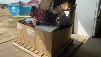 LARGE BOXFUL OF NEW & USED SHOP & AUTO ITEMS