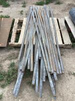 PALLET OF METAL 92" X 1"