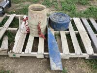 WATER HOSE & AUGER DOWN SPOUT