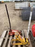 (2) FLOOR JACKS