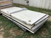 PALLET OF STEEL DOORS 79" X 35.5" (5PCS)