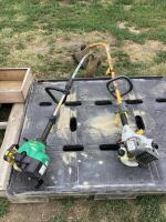 RYOBI & FEATER LITE STRING TRIMMERS GASOLINE