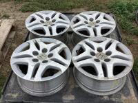 (4) HONDA 5-BOLT RIMS