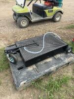 NEW 50 L oil change cart with electric pump
