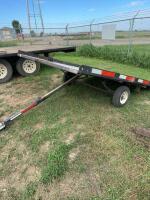 Tilt deck trailer