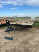 1970 16 foot tandem, high boy trailer